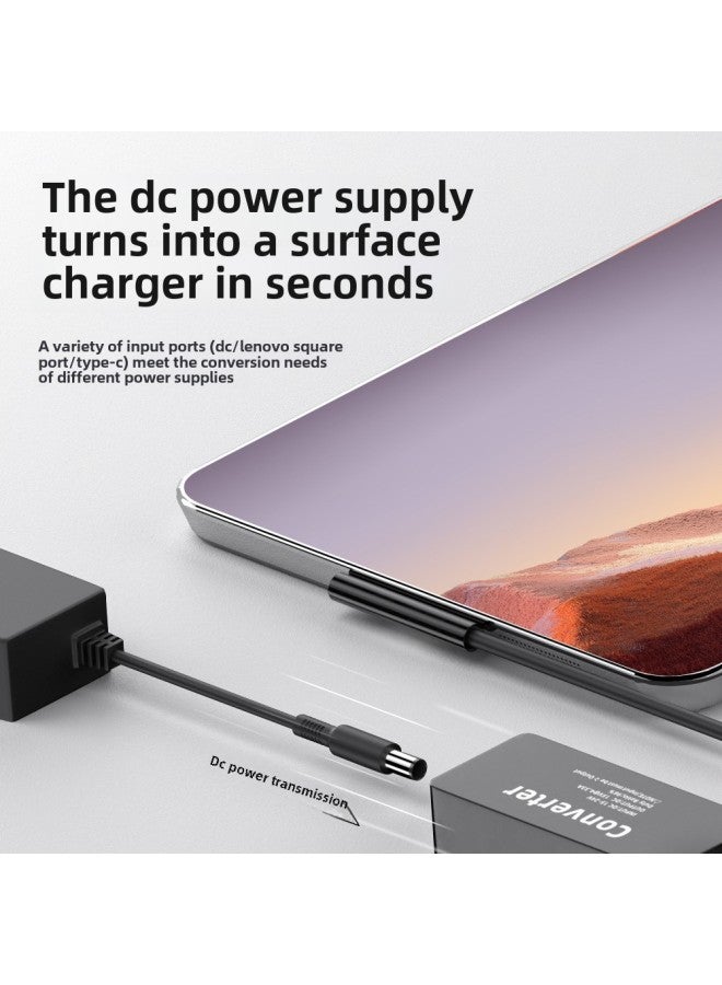 Suitable For Microsoft Laptop Power Converter DC Power Supply/TypeC To Surface Adapter 65W-Color:4530 Mother 】 - Image 5
